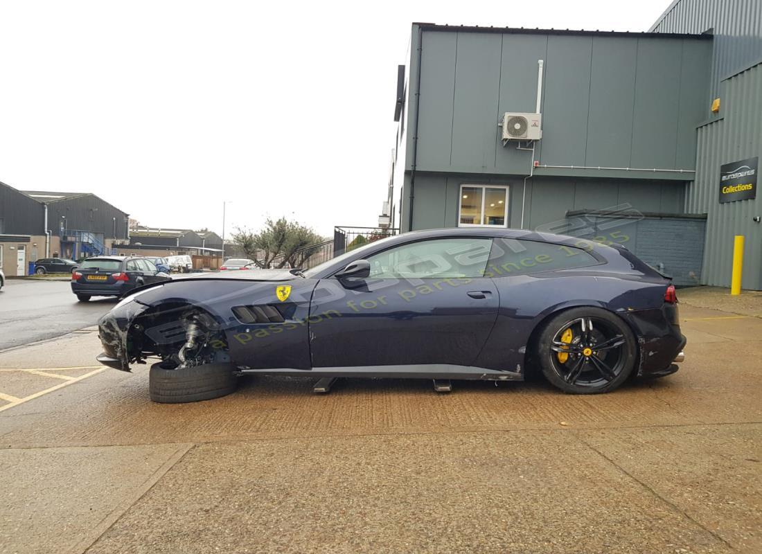 Ferrari GTC4 Lusso (RHD) with 9,275 Miles, being prepared for breaking #2