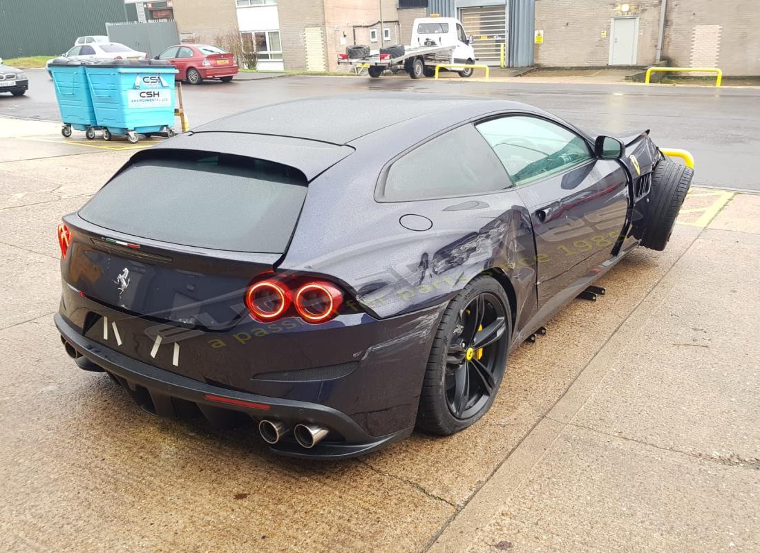 Ferrari GTC4 Lusso (RHD) with 9,275 Miles, being prepared for breaking #5