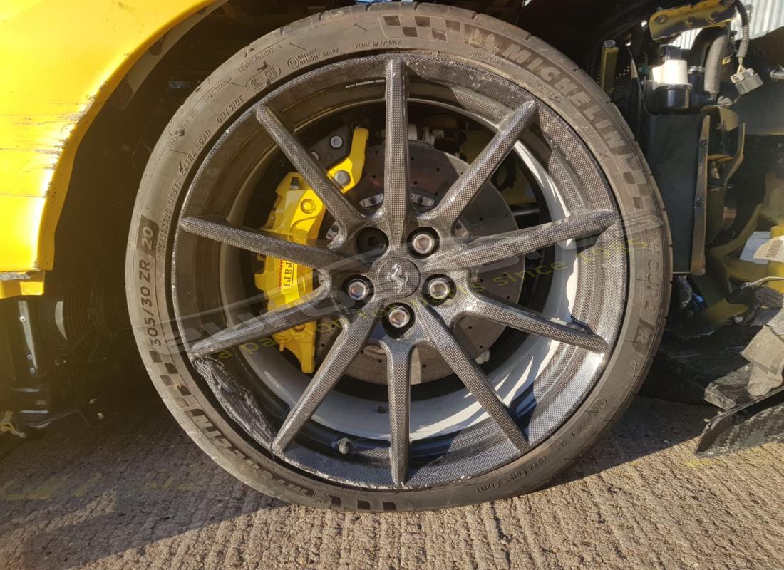 Ferrari 488 Pista with 482 Miles, being prepared for breaking #16