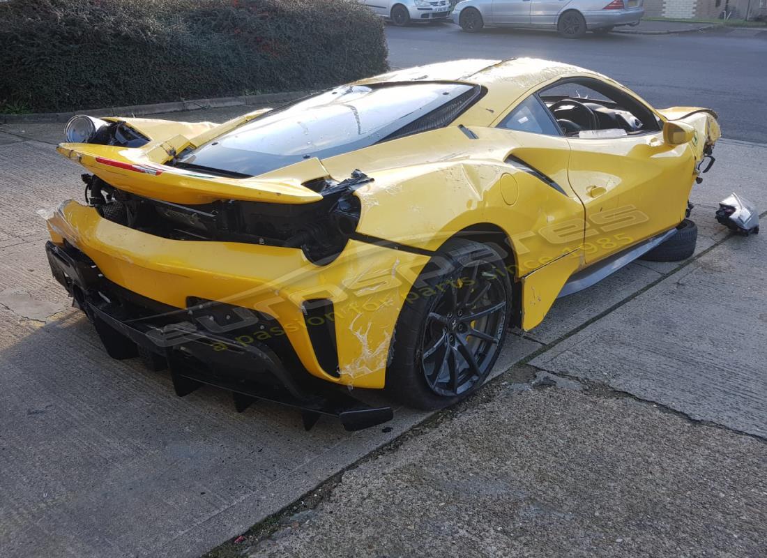 Ferrari 488 Pista with 482 Miles, being prepared for breaking #5