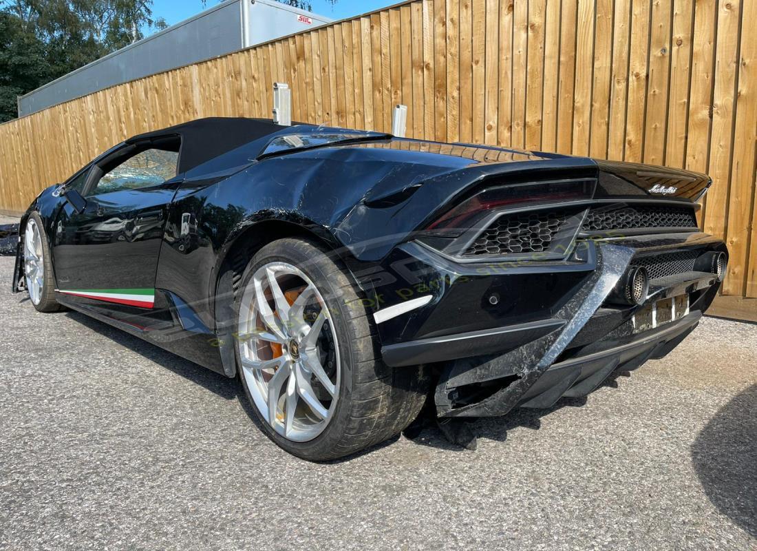 Lamborghini PERFORMANTE SPYDER (2019) with 1,589 Miles, being prepared for breaking #2