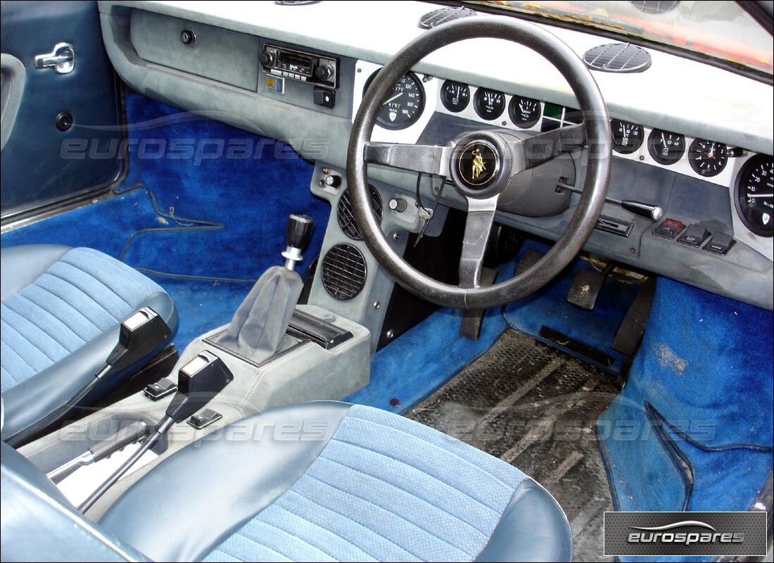 Lamborghini Urraco P250 / P250S with 45,370 Miles, being prepared for breaking #7