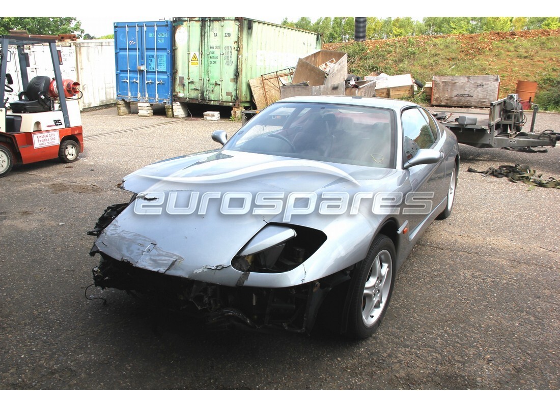 Ferrari 456 M GT/M GTA getting ready to be stripped for parts at Eurospares