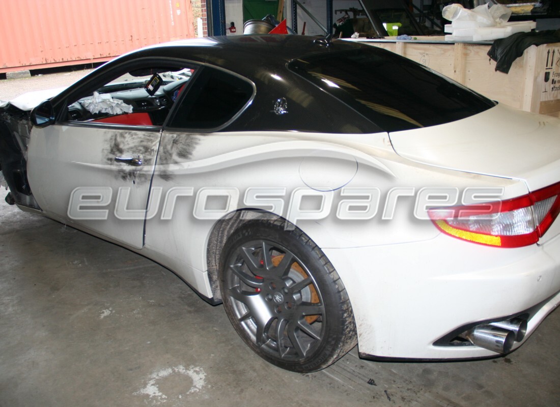 Maserati GranTurismo (2008) with 42,153 Miles, being prepared for breaking #3