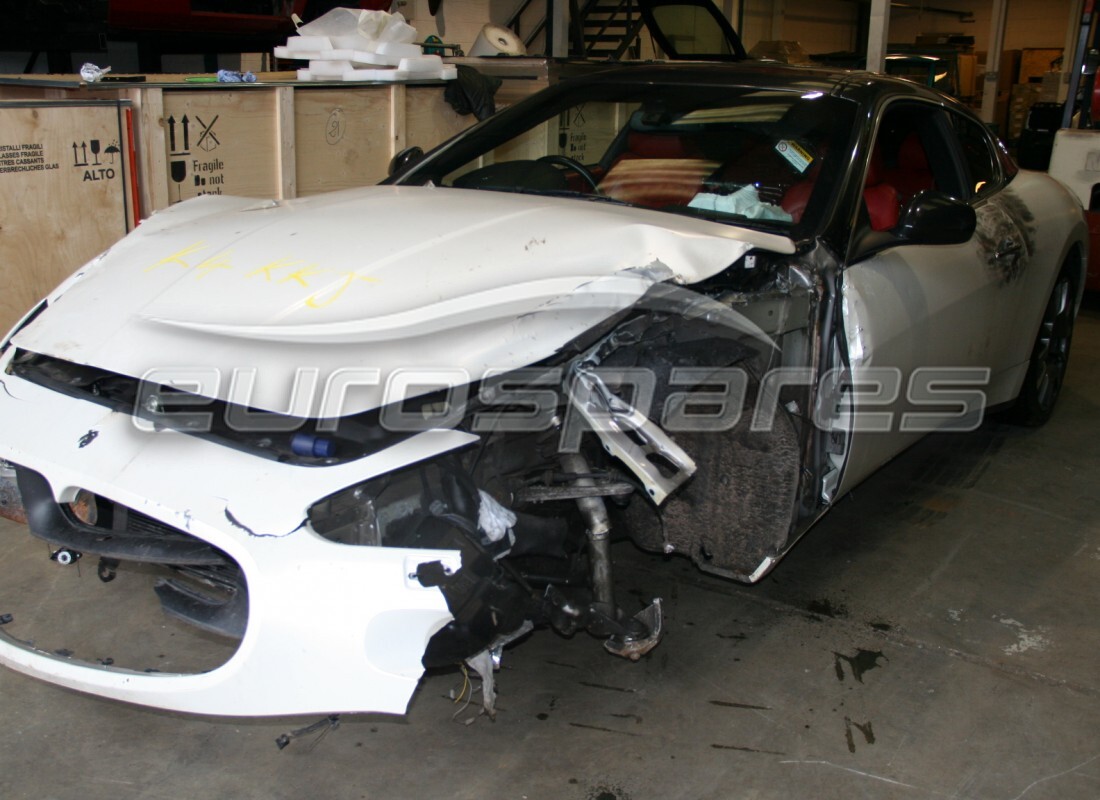 Maserati GranTurismo (2008) with 42,153 Miles, being prepared for breaking #2