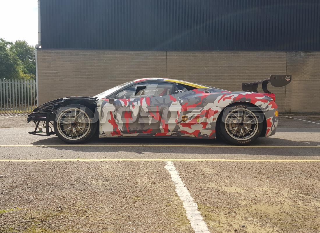 Ferrari 458 Challenge with Unknown, being prepared for breaking #2
