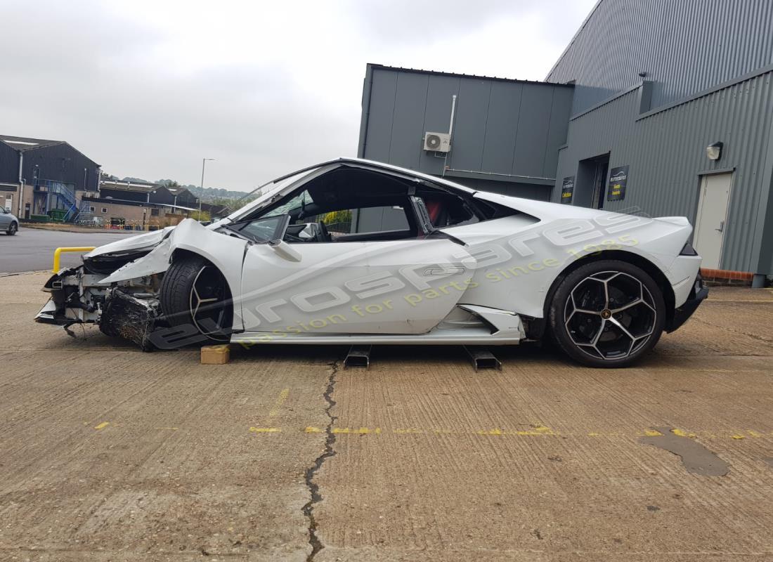 Lamborghini Evo Coupe (2020) with 5,552 Miles, being prepared for breaking #2