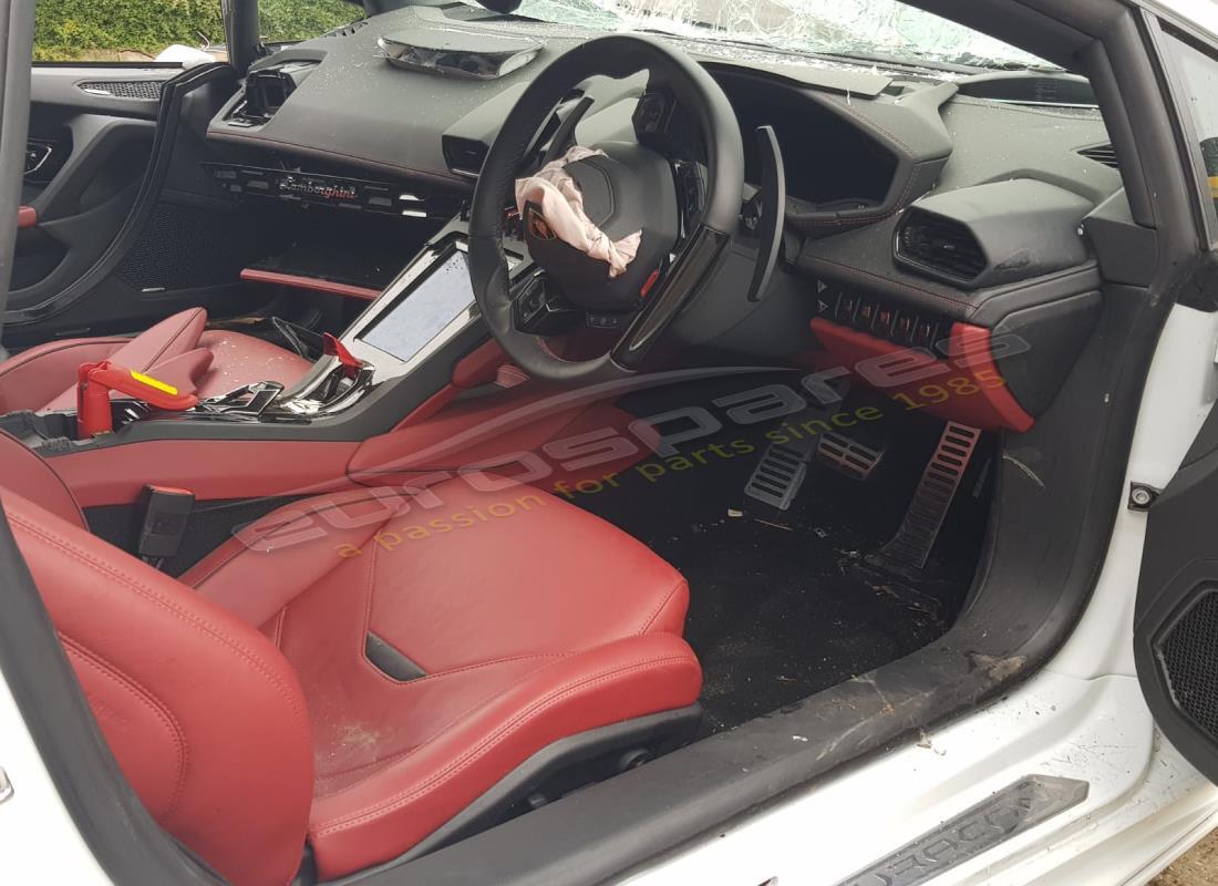 Lamborghini Evo Coupe (2020) with 5,552 Miles, being prepared for breaking #9