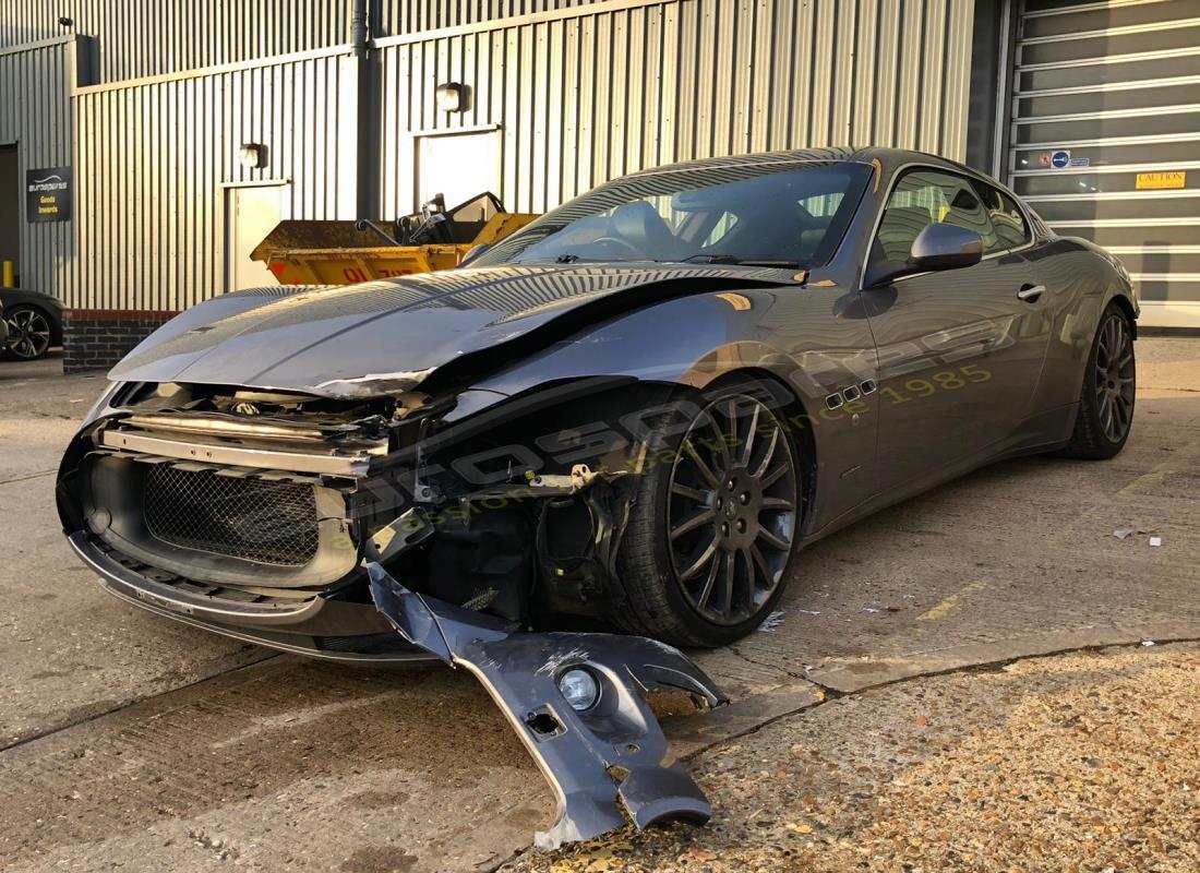 Maserati GranTurismo (2011) with 53,336 Miles, being prepared for breaking #1