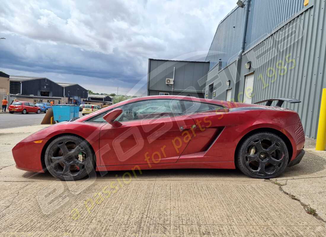 Lamborghini Gallardo Coupe (2006) with 51,770 Kilometers, being prepared for breaking #2