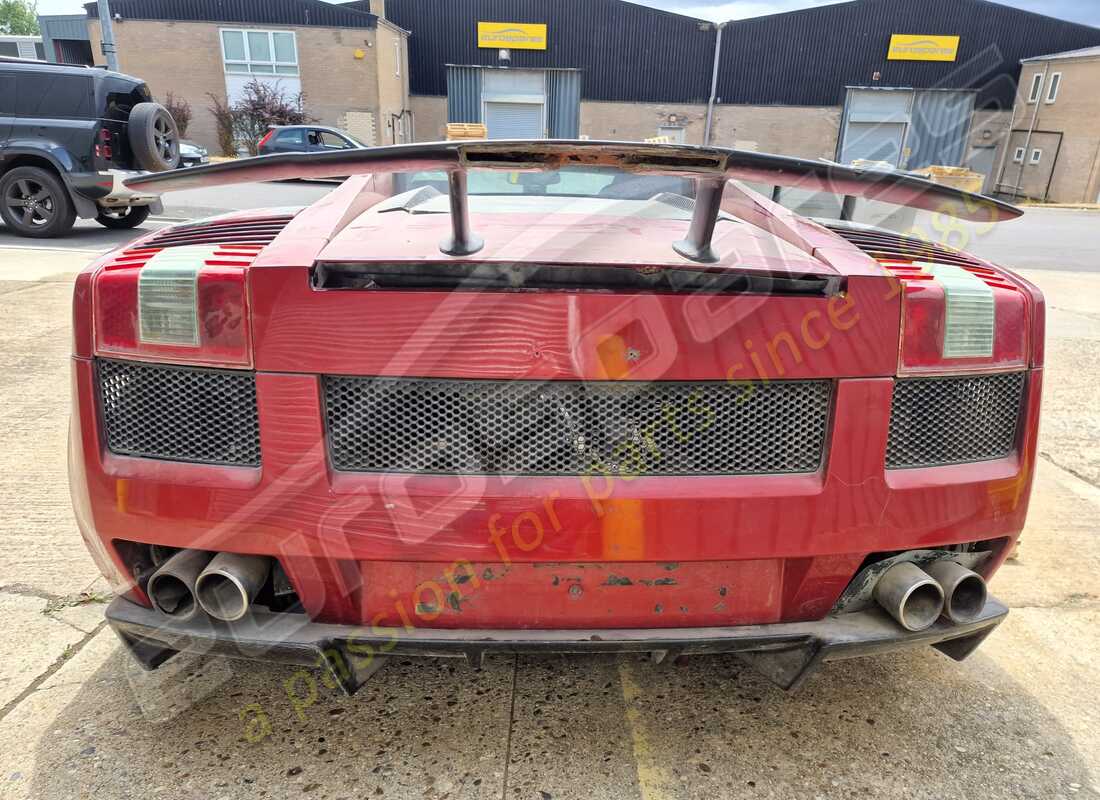 Lamborghini Gallardo Coupe (2006) with 51,770 Kilometers, being prepared for breaking #4