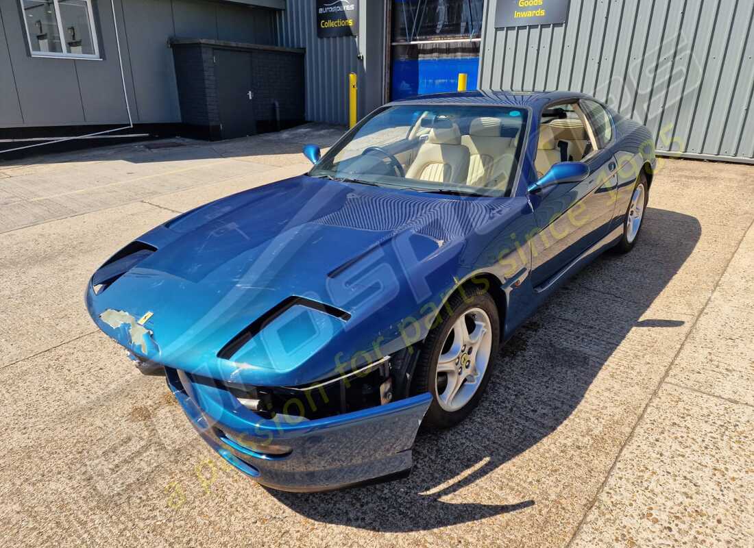 Ferrari 456 GT/GTA getting ready to be stripped for parts at Eurospares