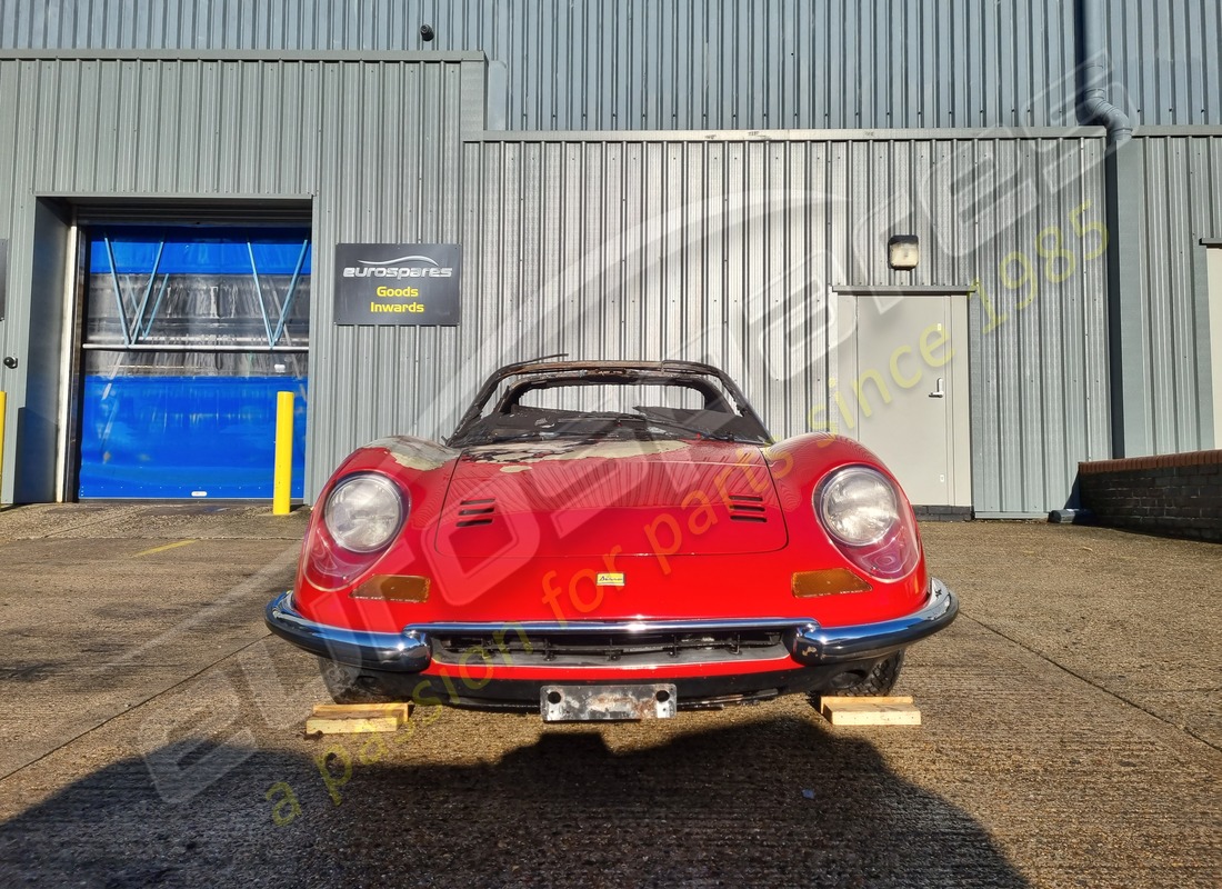 Ferrari 246 Dino (1975) with 58,145 Miles, being prepared for breaking #8