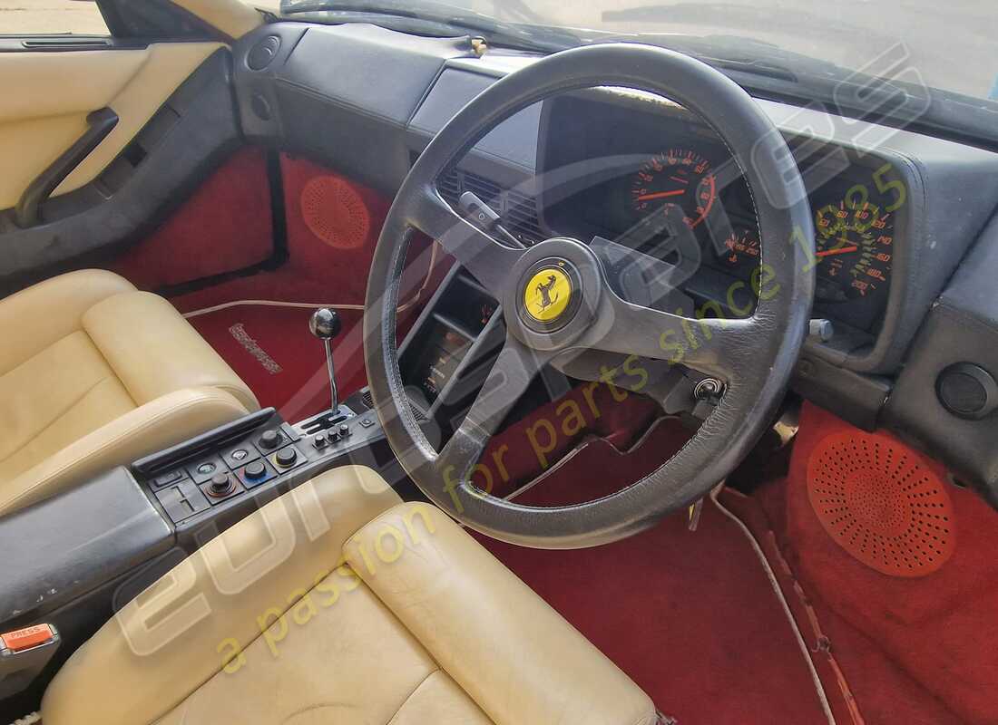 Ferrari Testarossa (1990) with 35,976 Miles, being prepared for breaking #12