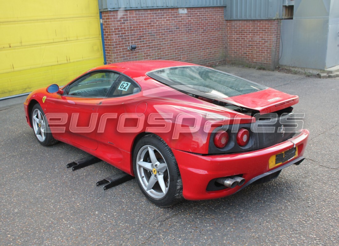 Ferrari 360 Modena with 39,154 Miles, being prepared for breaking #3