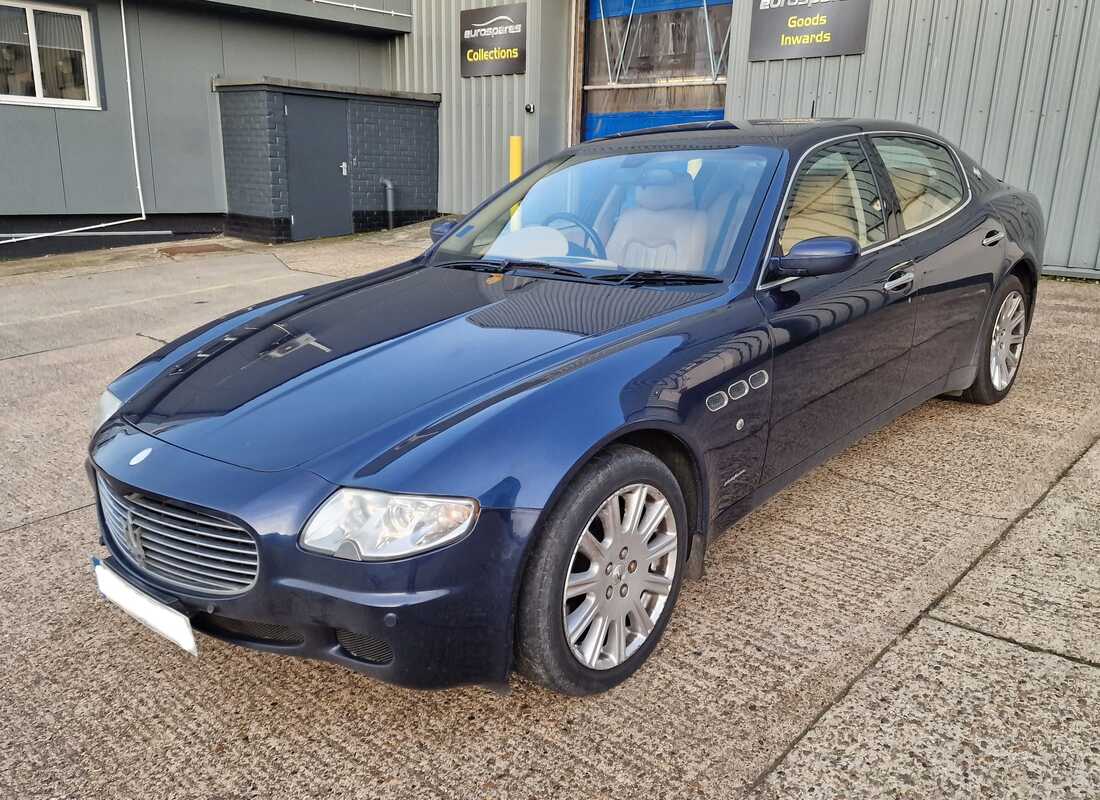 Maserati QTP. (2006) 4.2 getting ready to be stripped for parts at Eurospares