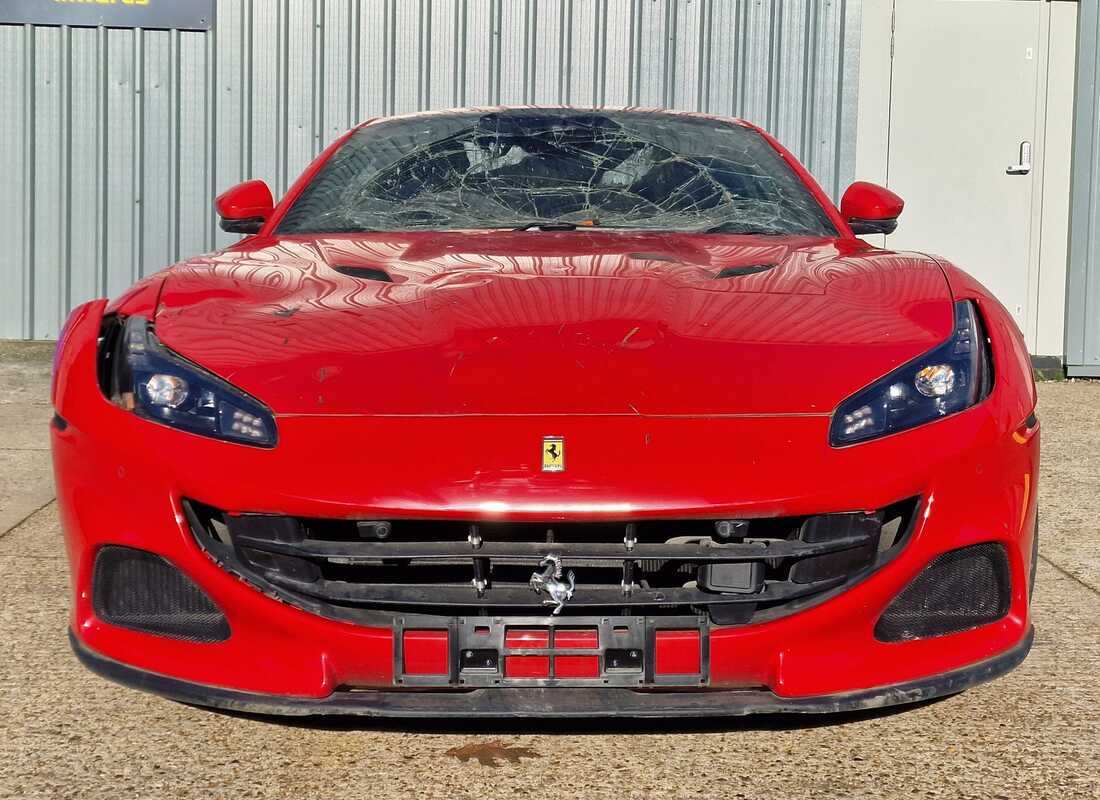 Ferrari Portofino M with 2000 Miles, being prepared for breaking #8