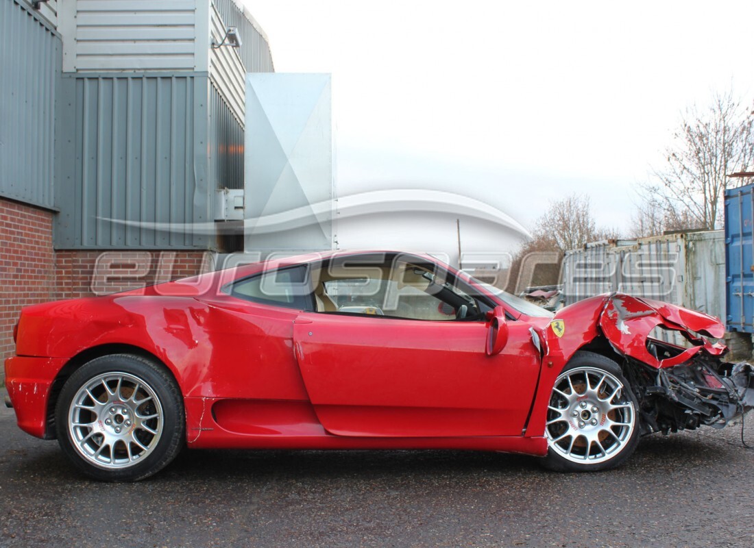 Ferrari 360 Modena with 33,424 Miles, being prepared for breaking #3