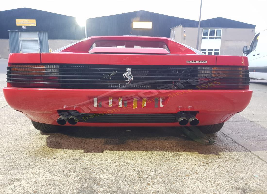 Ferrari Testarossa (1987) with 33,436 Kilometers, being prepared for breaking #4