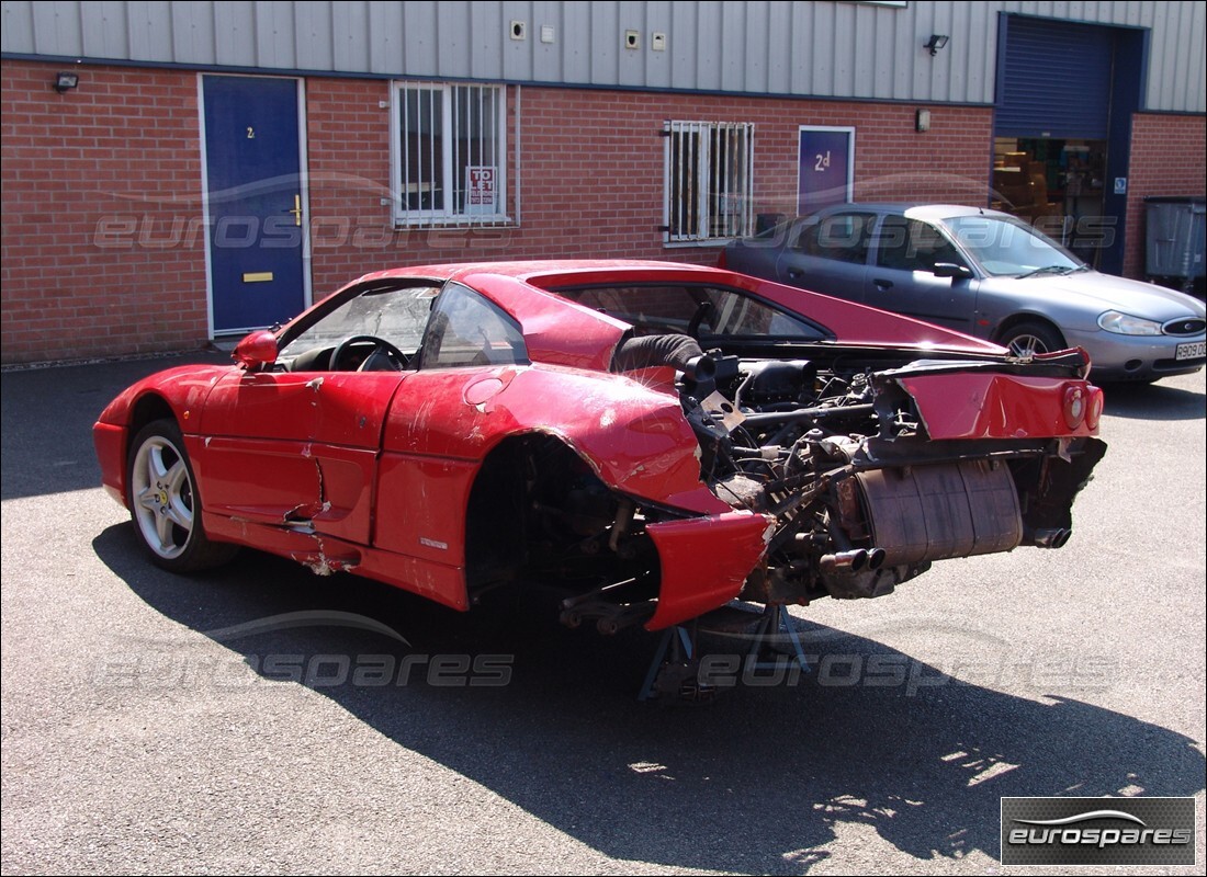 Ferrari 355 (2.7 Motronic) with 50,396 Kilometers, being prepared for breaking #5