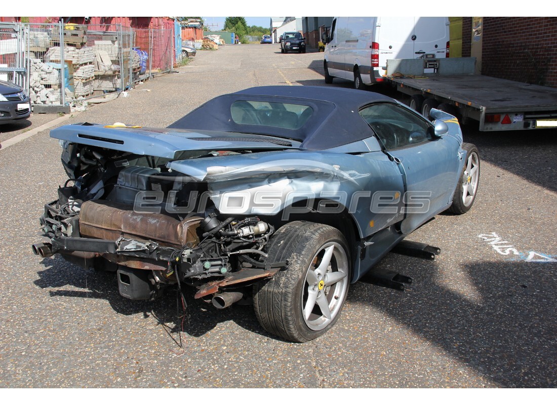 Ferrari 360 Spider with 57,000 Miles, being prepared for breaking #5