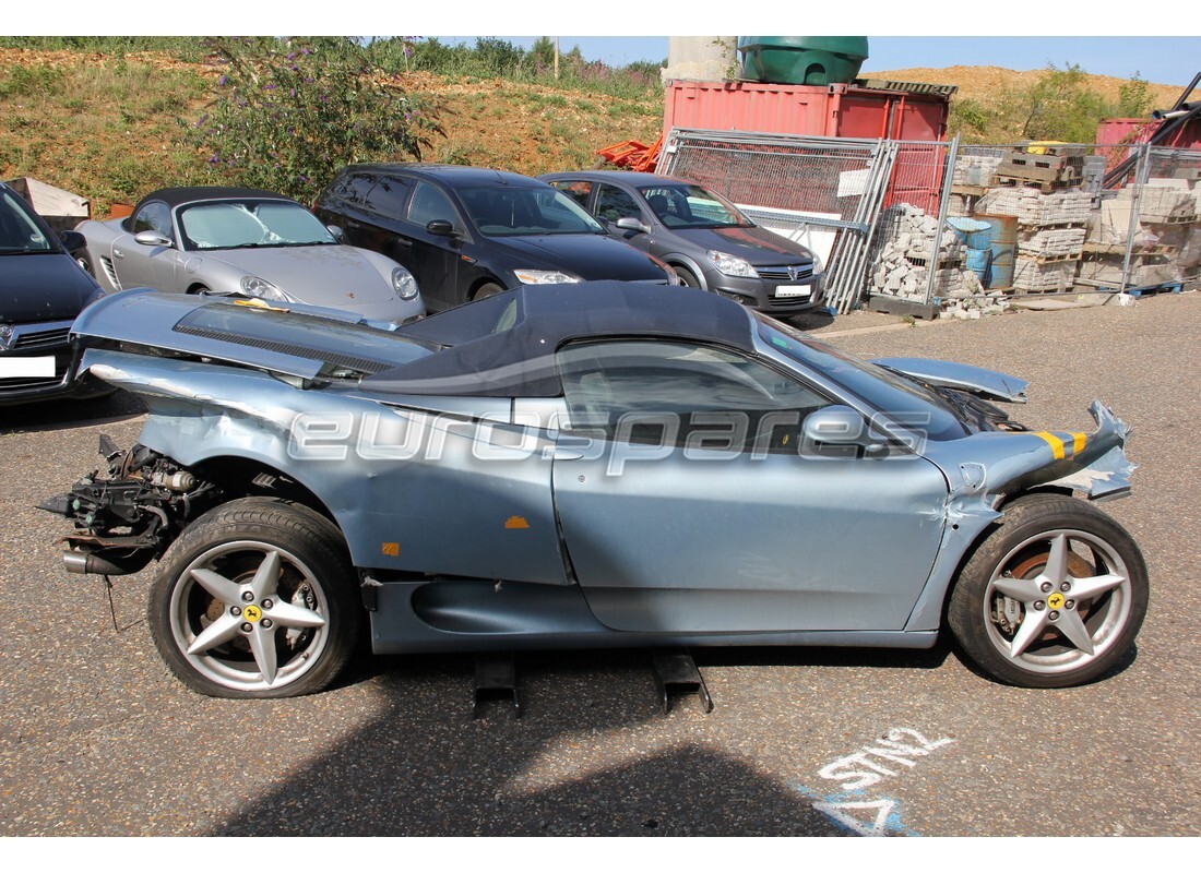 Ferrari 360 Spider with 57,000 Miles, being prepared for breaking #6