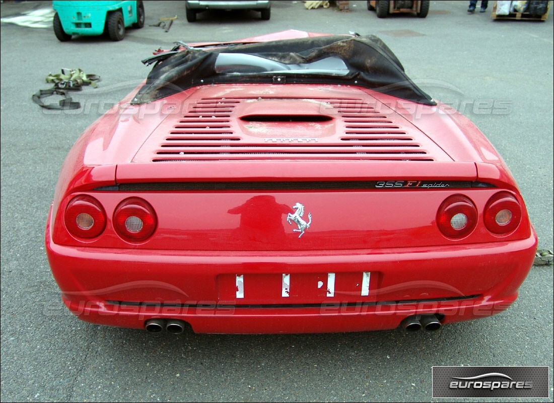 Ferrari 355 (5.2 Motronic) with 15,431 Miles, being prepared for breaking #2