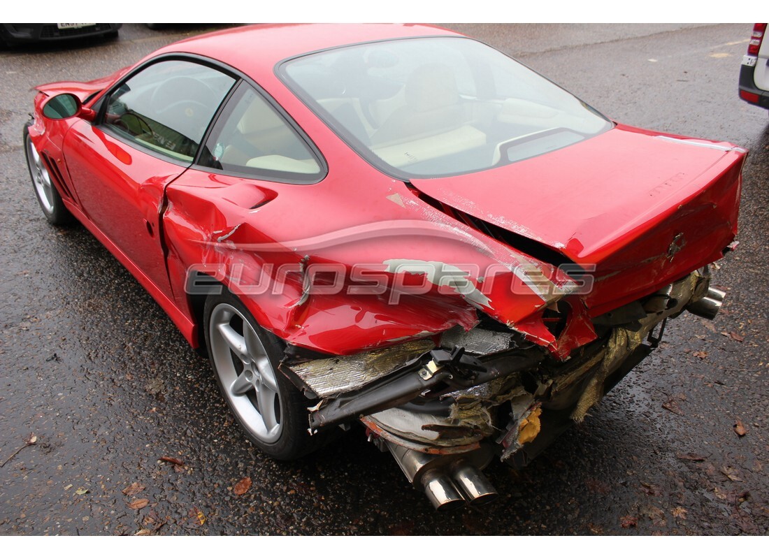 Ferrari 550 Maranello with 53,711 Kilometers, being prepared for breaking #3