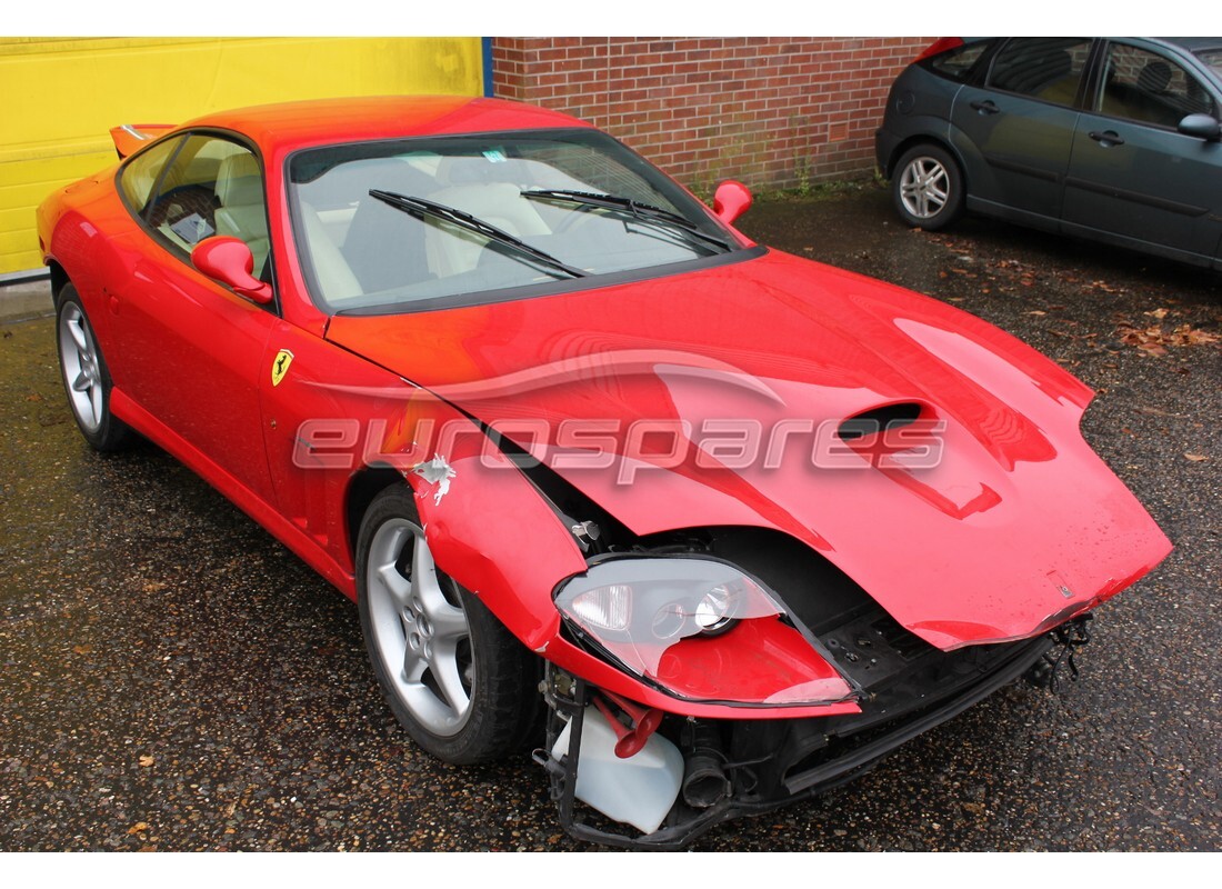 Ferrari 550 Maranello with 53,711 Kilometers, being prepared for breaking #5