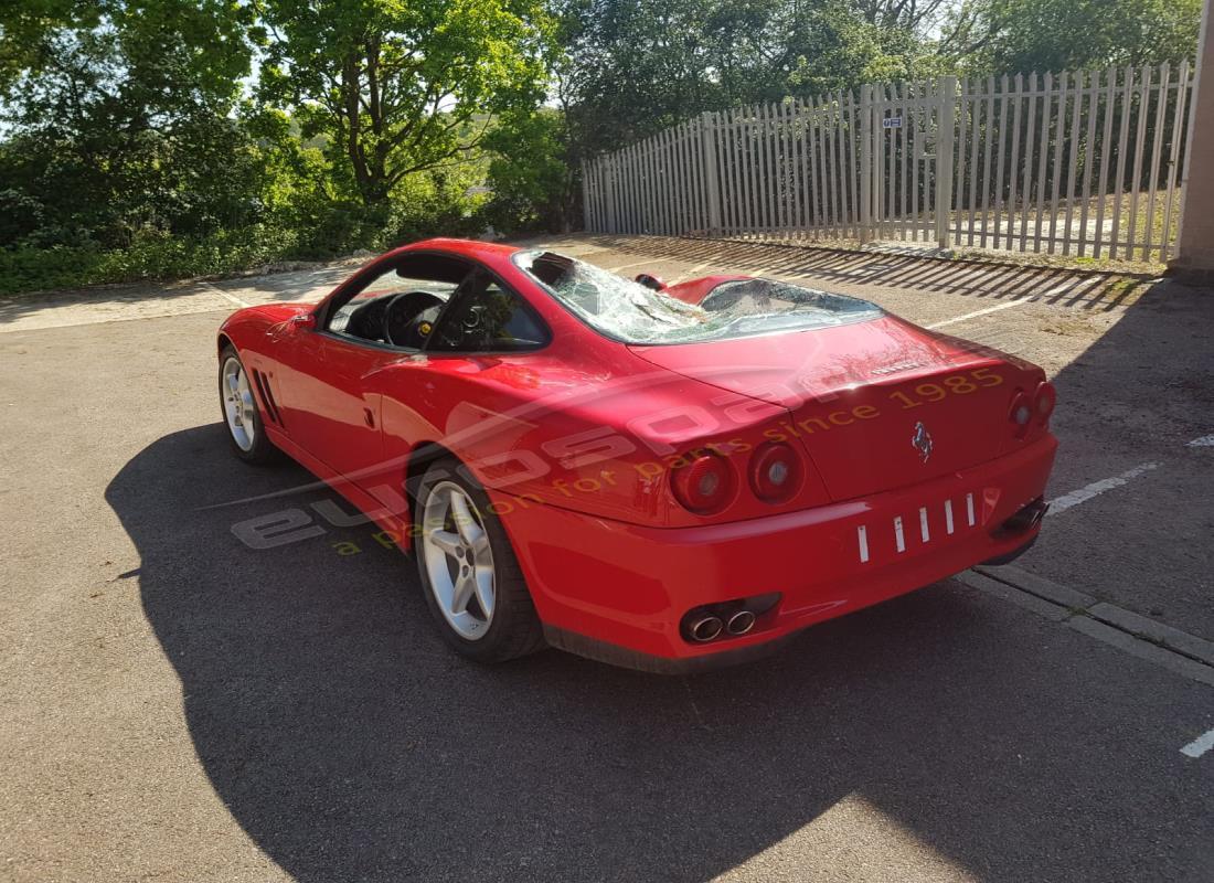 Ferrari 550 Maranello with 7,765 Kilometers, being prepared for breaking #3