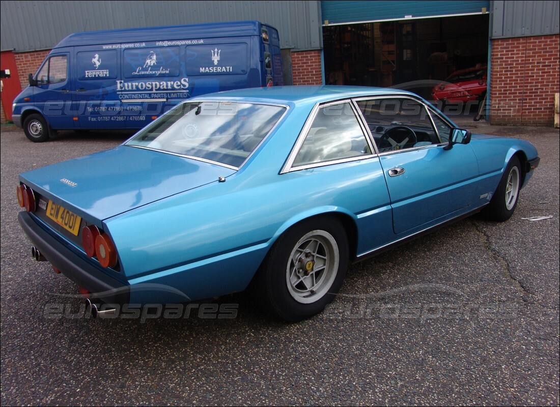 Ferrari 400i (1983 Mechanical) with 34,048 Miles, being prepared for breaking #9