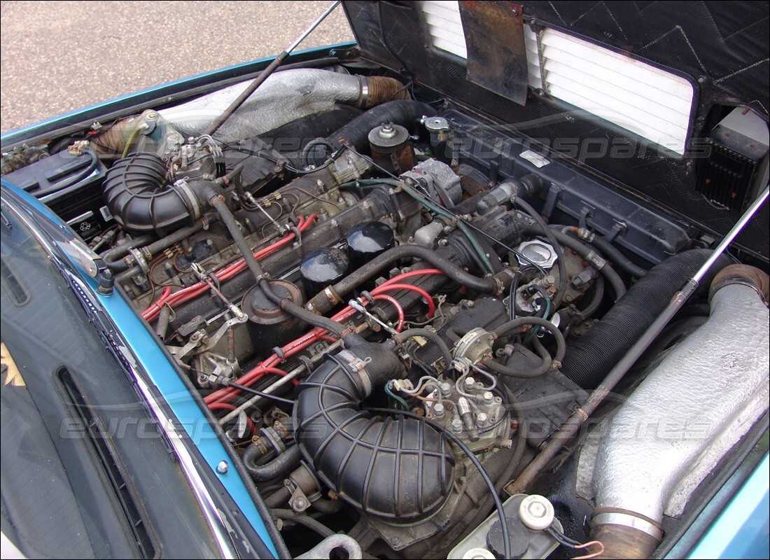 Ferrari 400i (1983 Mechanical) with 34,048 Miles, being prepared for breaking #2