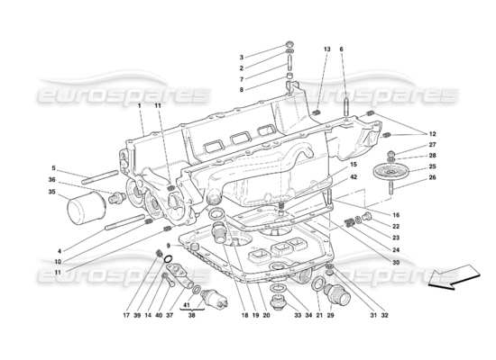 a part diagram from the Ferrari 456 M GT/M GTA parts catalogue