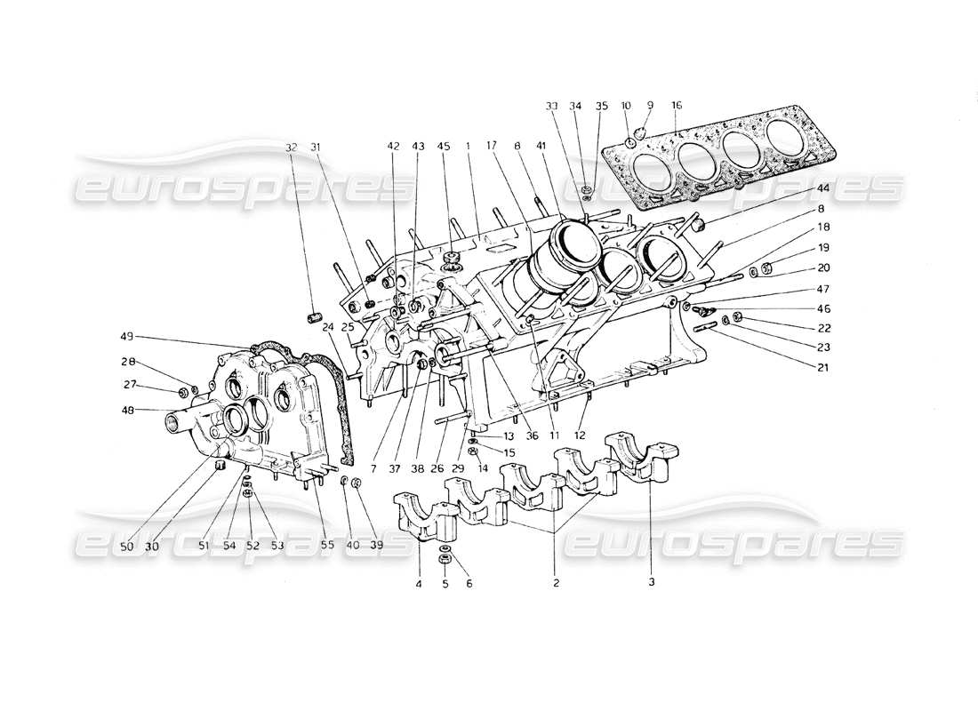 Part diagram containing part number OILK308GT4/S