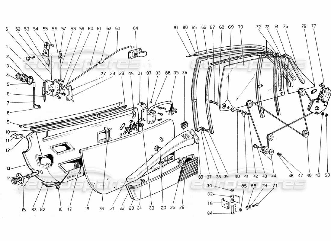 Part diagram containing part number 60013505