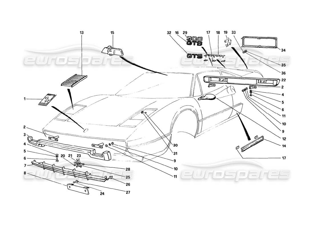 Part diagram containing part number 14779711