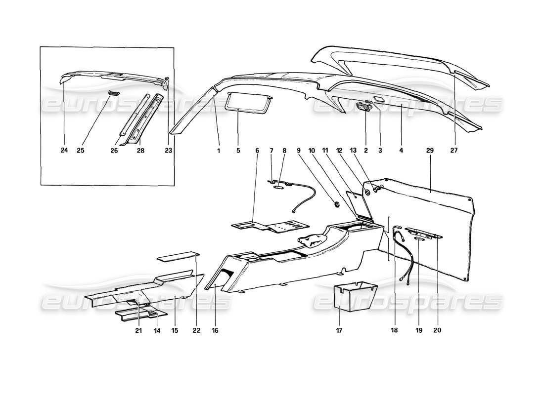 Part diagram containing part number 60300308