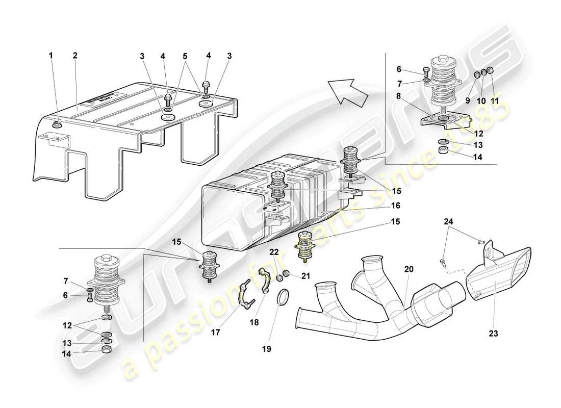 Part diagram containing part number 07M251465