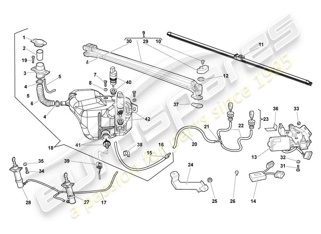 Part diagram containing part number 7M0973202