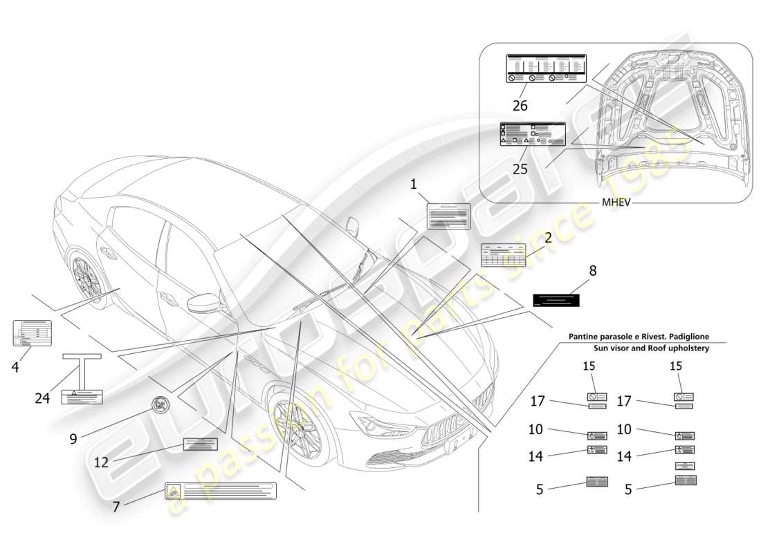 Part diagram containing part number 670008055