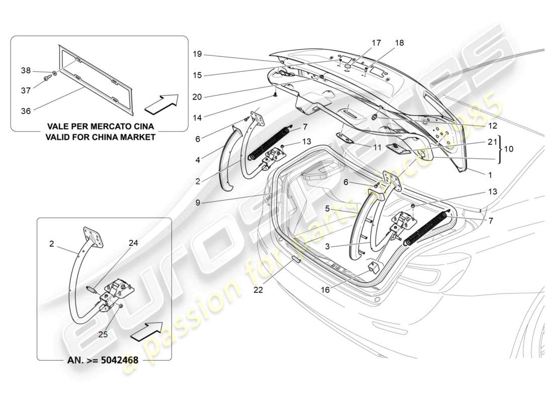 Part diagram containing part number 670032835