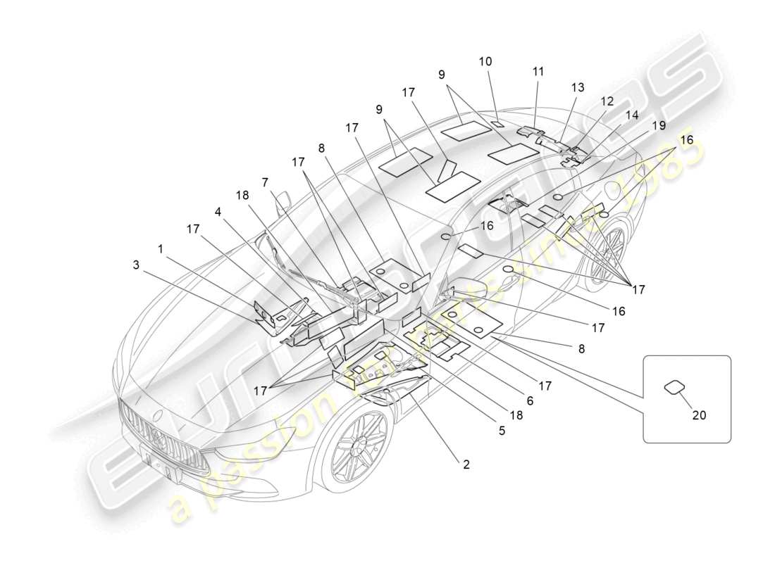 Part diagram containing part number 670031623