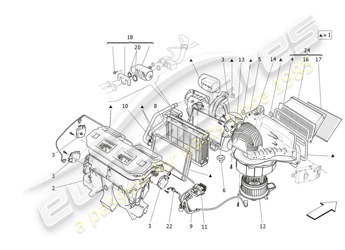 Part diagram containing part number 673009413