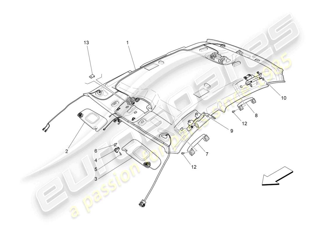 Part diagram containing part number 670042889