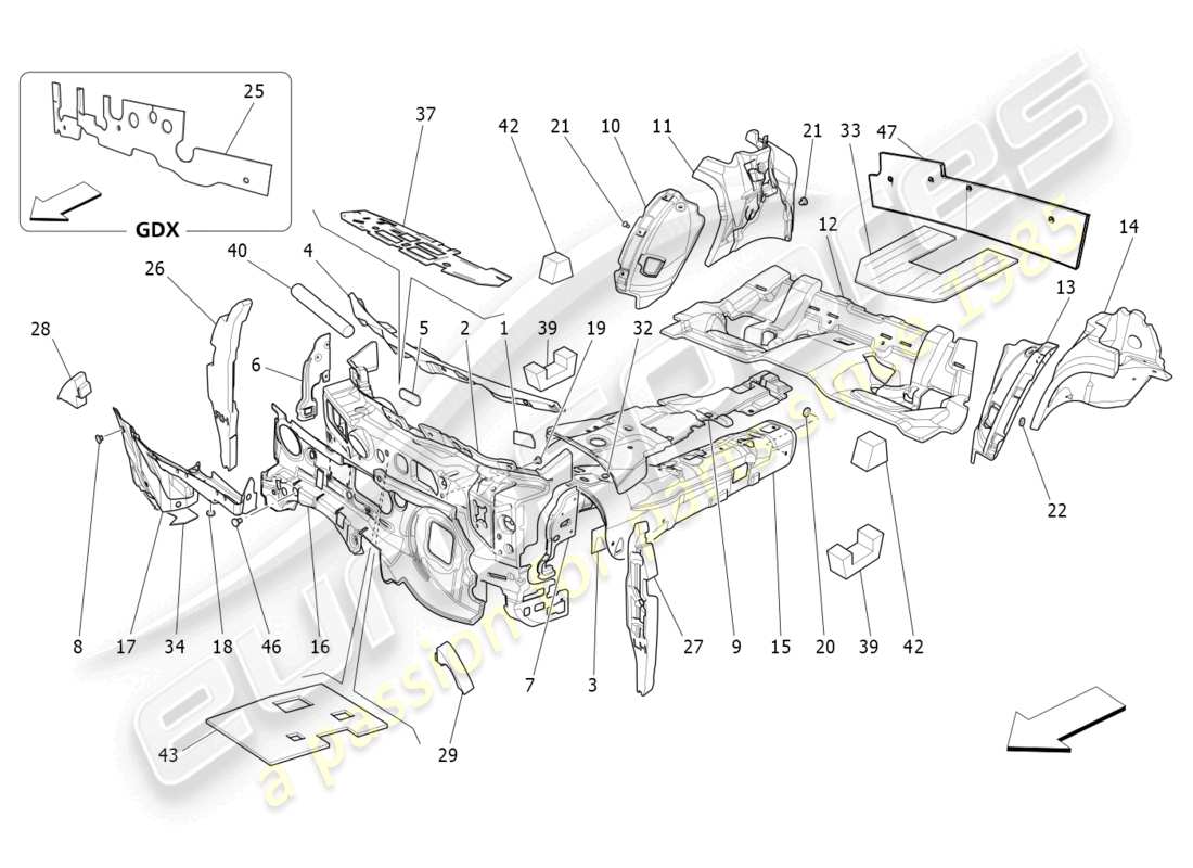 Part diagram containing part number 670031586