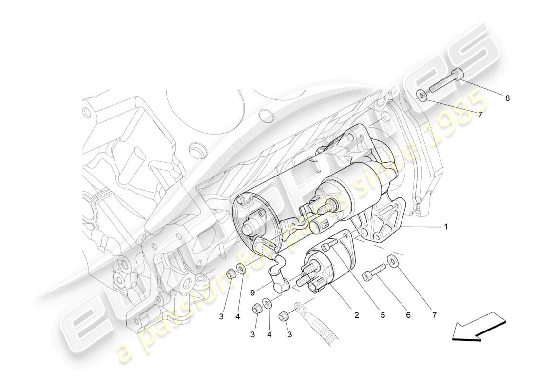 Part diagram containing part number 675000564