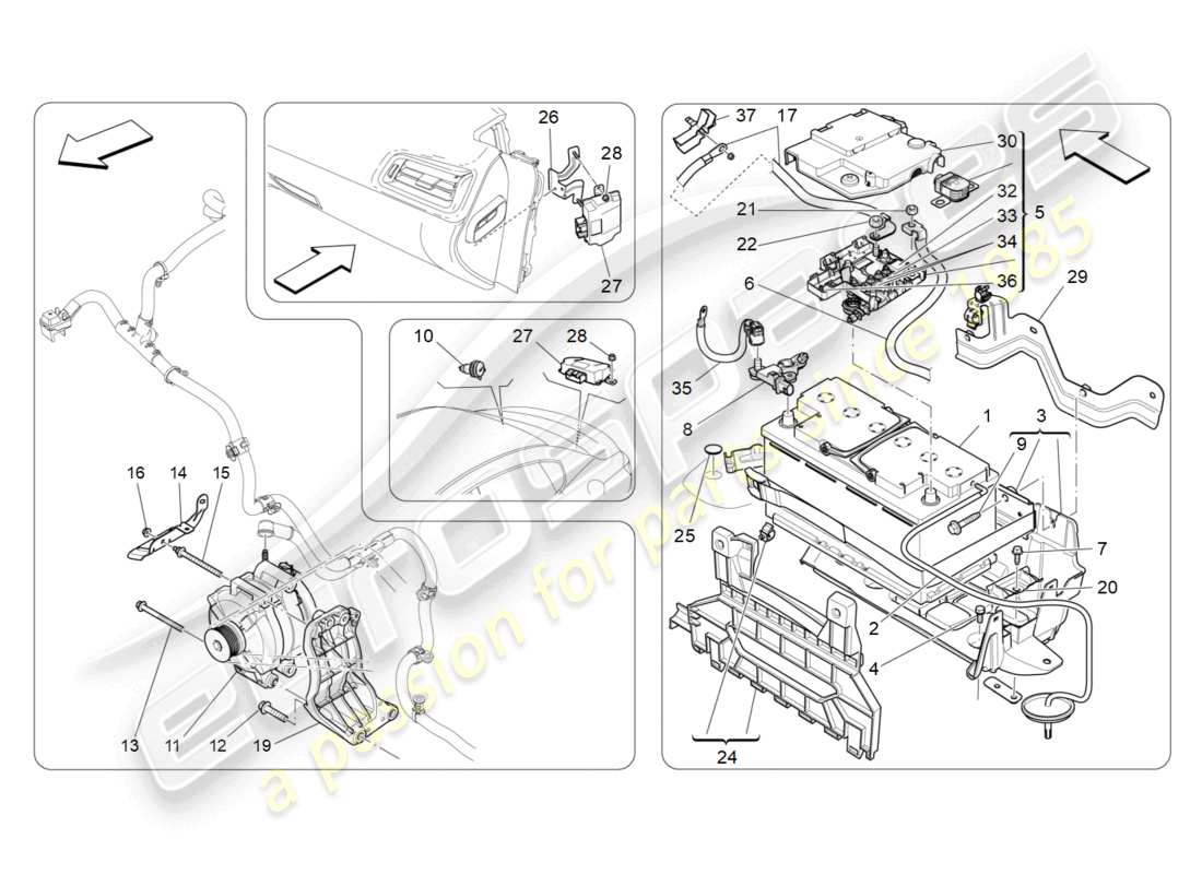 Part diagram containing part number 670007262