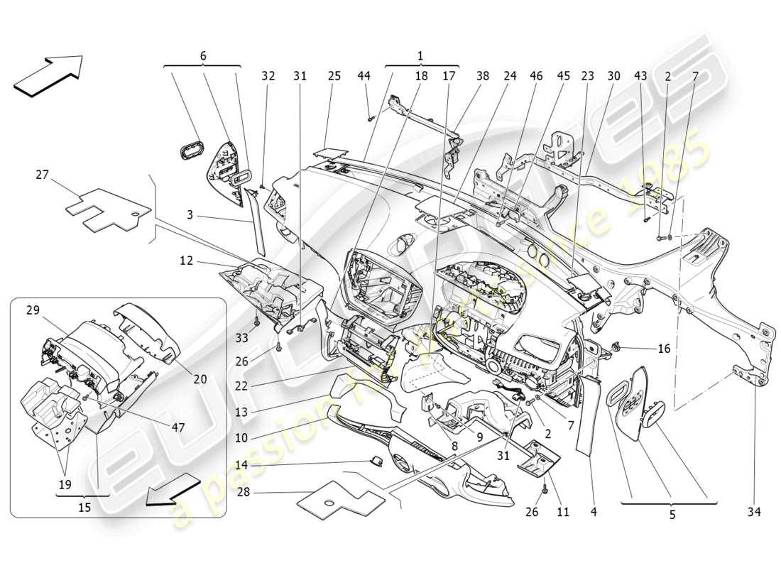 Part diagram containing part number 670009349