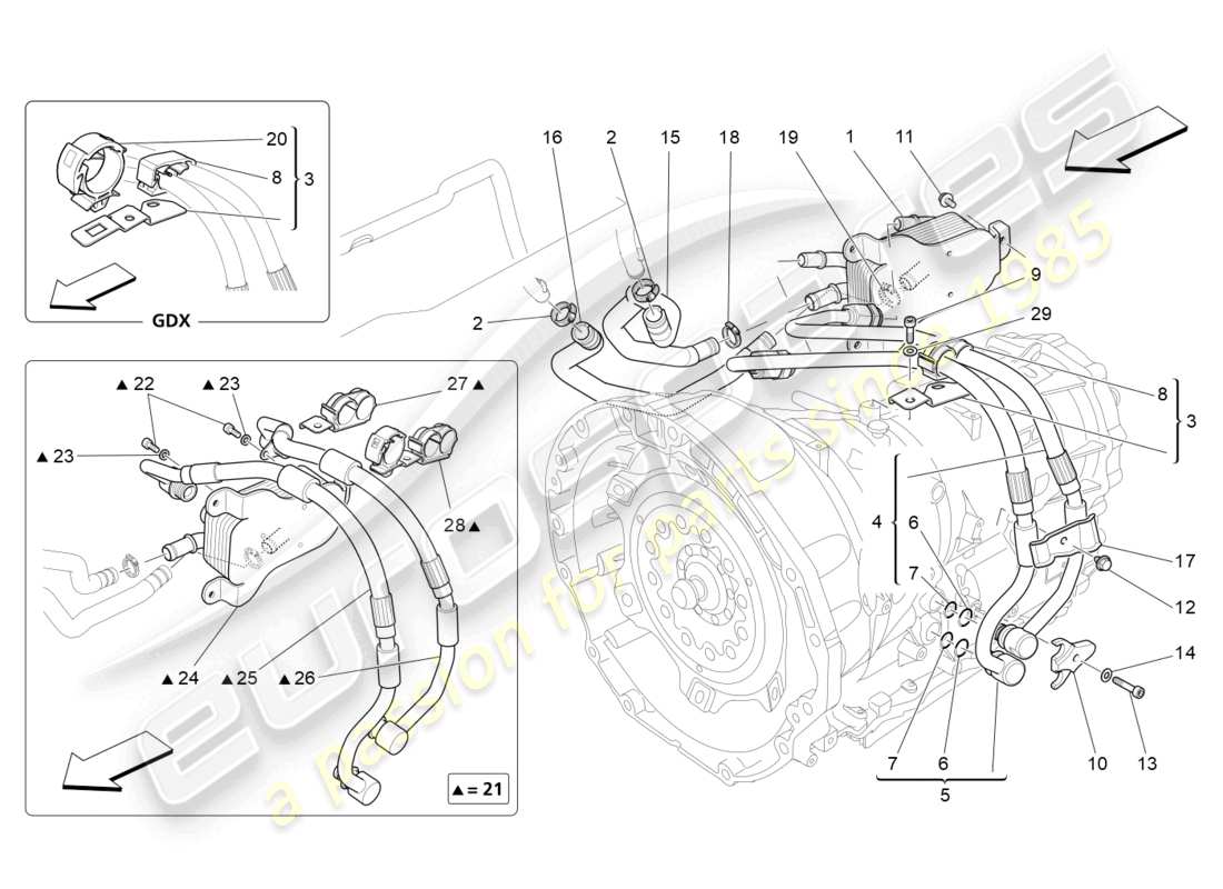 Part diagram containing part number 670035007