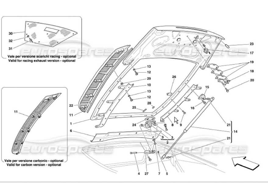 Ferrari 360 Modena Engine Parts Diagram (114)